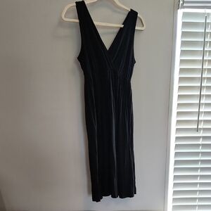 New York & Company Black Midi Dress